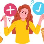 an illustration of a boy saying scrambled eggs.